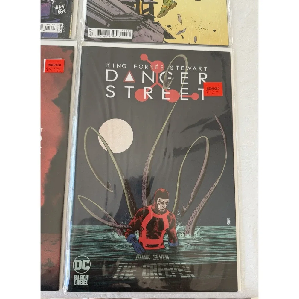 DC Black Label Danger Street & Mister Miracle Comic Lot 4 NM 2021 2023